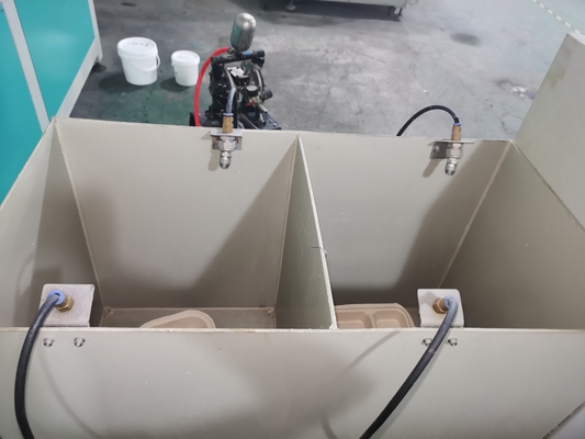 1100mm *410mm *1100mm ماشین پوشش اسپری برای ظروف غذا