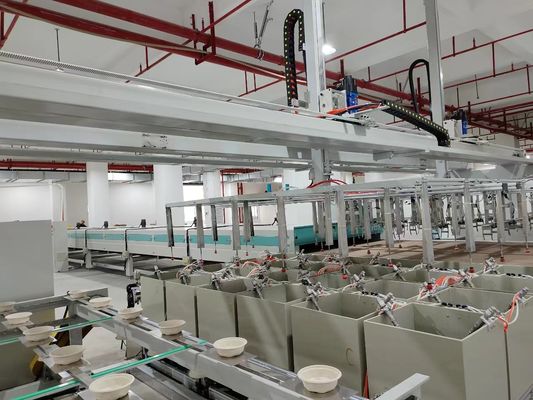ماشین پوشش اسپین 24 ایستگاه کاری برای کاسه های پیشگیری از نشت