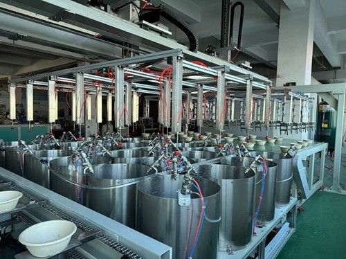 سیستم پوشش خودکار اسپین 24 موقعیت با سرعت بالا   برای وافرهای شیشه ای ، زیربناهای OLED   توزیع قابل تنظیم