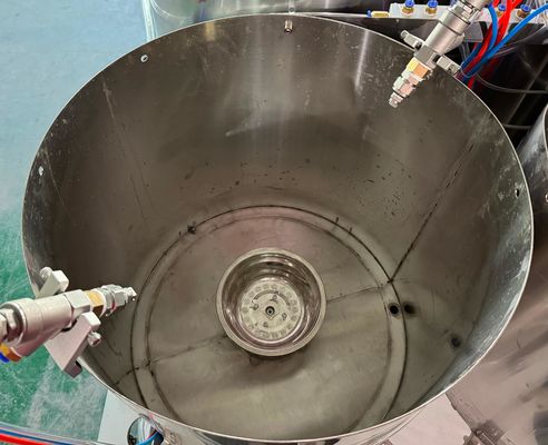 خط پوشش کامل اتوماتیک 24 ایستگاه ماشین پوشش اسپین برای محصول قالب بندی شده سلول