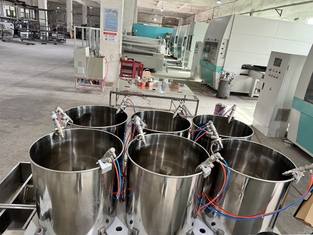 پوشش سینی کاسه فیبری برای دستگاه پوشش چرخشی شش ایستگاهی مقاوم در برابر آب با دمای بالا و روغن داغ برای بامبو، کاغذ، نیشکر
