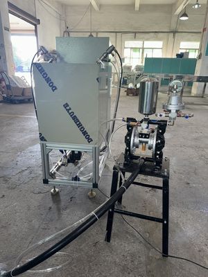 ماشین پوشش تک ایستگاهی برای نمونه سازی قالب پالپ- تحقیق و توسعه ماشین پوشش و اثبات با گواهی CE