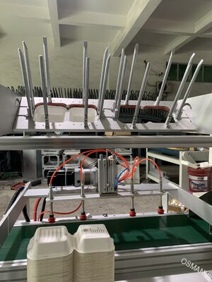 چاپگر جوهرافشان صنعتی OnePass با پیکربندی پارامتر قابل تنظیم برای چاپ مستقیم بر روی سطوح قالب‌گیری شده از خمیر کاغذ منحنی