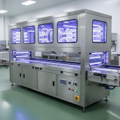 ماشین استریلیزه کننده UV صنعتی برای مواد غذایی و بسته بندی
