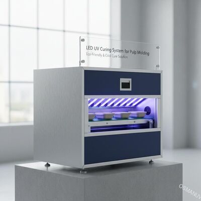 سیستم پخت UV LED برای قالبگیری خمیر کاغذ - راهحل سازگار با محیط زیست و پخت سرد