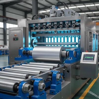 خط رول رول کویل فلزی با پوشش UV با دقت بالا با عرض قابل تنظیم برای کاربردهای صنعتی
