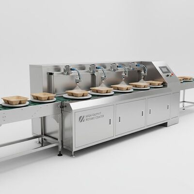خط پوشش چرخش چرخشی با خروجی بالا برای پوشش داخلی بسته بندی صنعتی