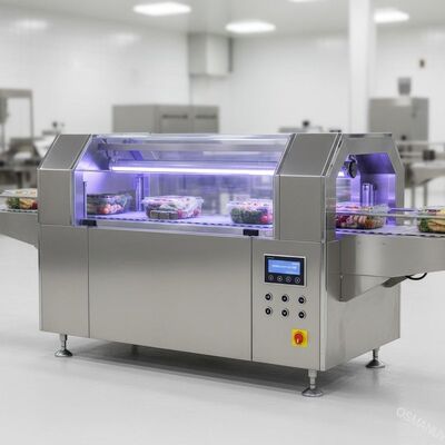 تونل استریل کننده UV-C با شدت بالا برای بستهبندی مواد غذایی شفاف
