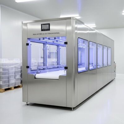 تونل استریل کننده UV LED بدون جیوه برای خطوط بسته بندی مواد غذایی