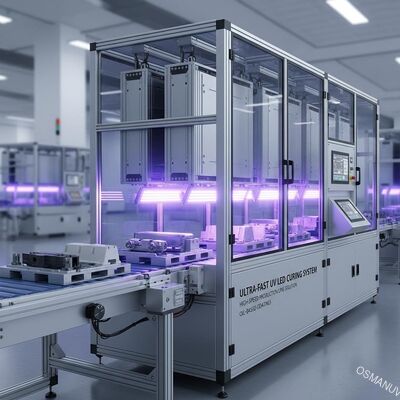 سیستم سفت شدن UV LED برای پوشش های مبتنی بر روغن - راه حل خط تولید با سرعت بالا