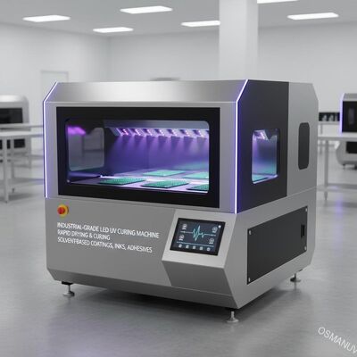 دستگاه پخت UV LED صنعتی | برای خشک کردن و پخت سریع پوشش‌ها، جوهرها و چسب‌های مبتنی بر حلال
