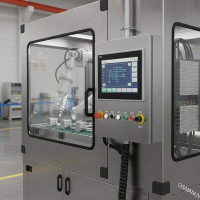 PLC سیستم کنترل HMI ماشین پوشش اسپری برای صنعتی