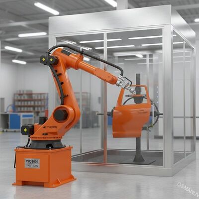 سیستم رنگ آمیزی اسپری رباتیک اتوماتیک نارنجی ISO9001 380V 50HZ