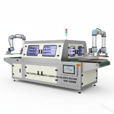 دستگاه بارگیری و تخلیه خودکار Uv پوشش گسترده 4KW 1600mm