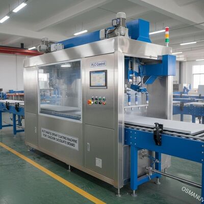 دستگاه پوشش خودکار اسپری برای PLC، صفحه سیلیکات کلسیم کنترل
