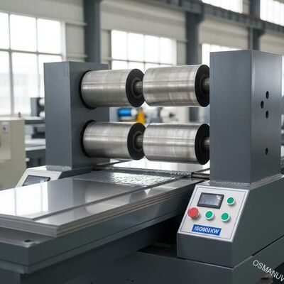 تجهیزات پوشش غلتکی ISO9001 5KW با ورق فولادی 1.5 میلی متر