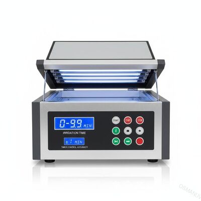 0-99 دقیقه زمان تشعشع دستگاه قرار گرفتن در معرض اشعه UV با دقت کنترل تایمر ±1 دقیقه