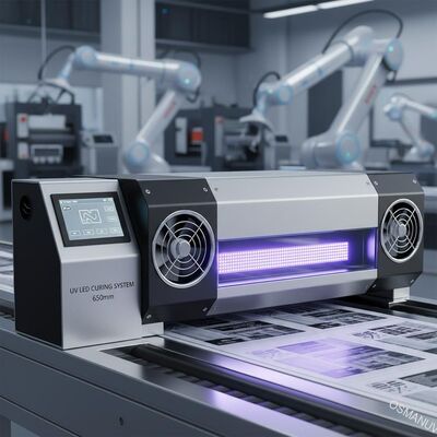 650 میلی متر Uv Curing Systems برای چاپ، UV LED Curing System