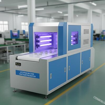 8 متر در دقیقه AC 220 ولت 4.8 کیلو وات دستگاه اشعه ماورا بنفش جلوگیری از زنگ زدگی گرد و غبار