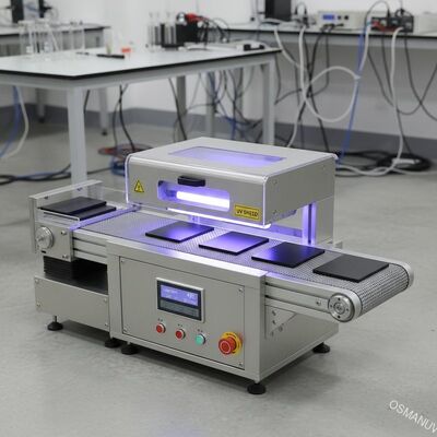 دستگاه پخت UV جمع و جور برای پنل های تخت | تحقیق و توسعه و ترکیب تولید دسته ای کوچک خط تولید