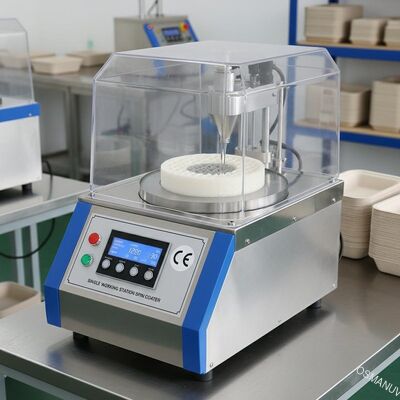 واحد کارگاه Spin Coater قالب دادن کاغذ پالپ برای بسته بندی مواد غذایی گواهینامه CE