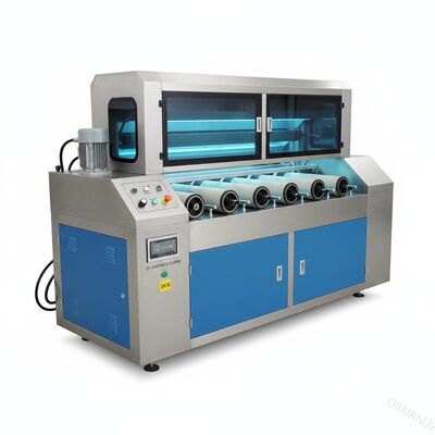دستگاه پوشش غلتکی UV 10 متر / دقیقه، دستگاه پوشش و پخت 3 کیلووات Uv