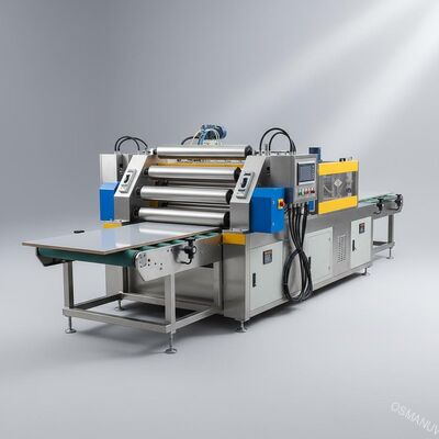 تجهیزات پوشش غلتکی با قدرت 8 کیلو وات برای تخته لمینیت کف PVC