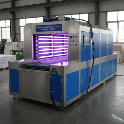 دستگاه کیورینگ UV تخته سیلیکات کلسیم فشار ولتاژ تغذیه 410 ولت 50 هرتز