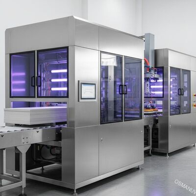 دستگاه پوشش اتوماتیک UV 90 درجه برای تخته فیبر سیمانی