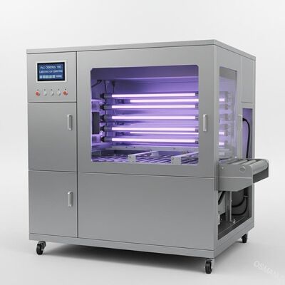 کنترل PLC Tec روشنایی ماشین پوشش UV 380VAC