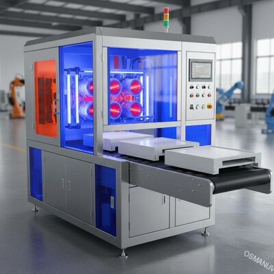 دستگاه پوشش UV سنسور فوتوالکتریک مادون قرمز 4.2 کیلووات برای صنعت لوازم خانگی