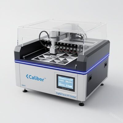 اسپری گن کالیبر دیجیتال نقطه ای روکش Uv 28 متر/دقیقه ISO9001 1.1 میلی متر