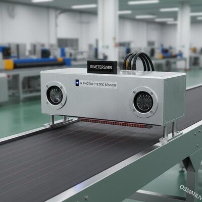 دستگاه خط پوشش سنسور فوتوالکتریک مادون قرمز W920mm 10 متر/دقیقه