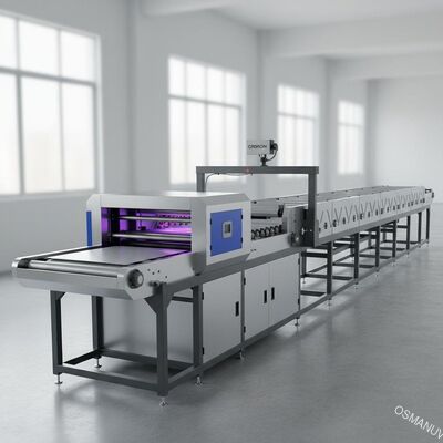 دستگاه پوشش UV خط خشک 30 متری با چشم برقی OMRON