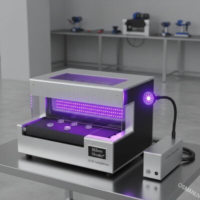 دستگاه پخت 365 نانومتری 10 متر / دقیقه UV LED، سیستم درمان نقطه ای UV LED
