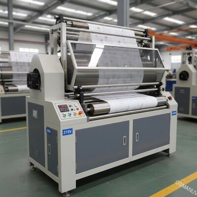 دستگاه پرس حرارتی چرخشی تمام اتوماتیک Roll To Roll 380V / 410V