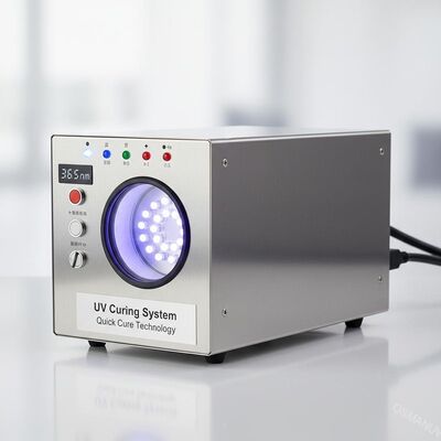 دستگاه سفت کننده UV فولاد ضد زنگ سیستم کنترل لامپ UV 365nm برای سفت کردن سریع