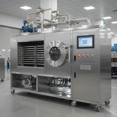 PLC 50KW مایکروویو دستگاه خشک کردن خلاء 380V دستگاه خشک کن موثر میکروویو