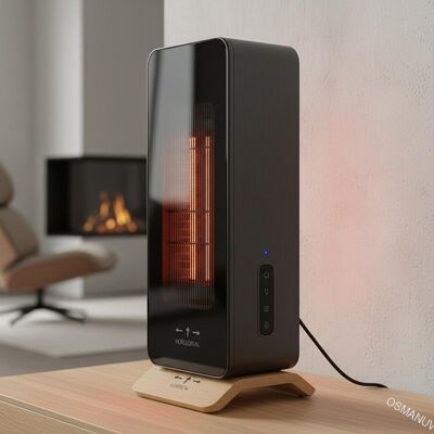 2.5KW دستگاه گرمایش مادون قرمز با جهت جریان هوا افقی/عمودی برای گرم کردن