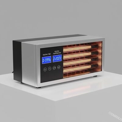 زمان گرم کردن 0-999s و دمای گرم کردن 0-200C خشک کن های مادون قرمز