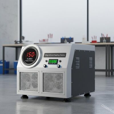 50 کیلوگرم دستگاه گرمایش مادون قرمز در دمای گرمایش 0-200C