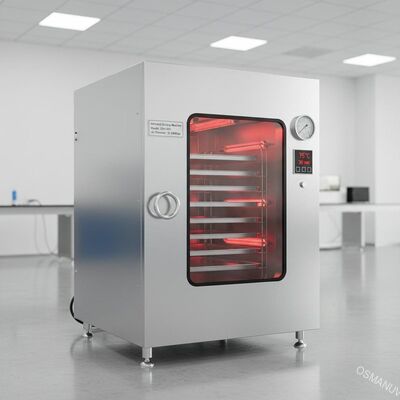 ماشین خشک کن مادون قرمز 600*600*750mm با فشار هوا 0-0.8Mpa برای خشک کردن همه کاره