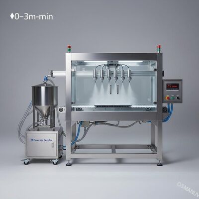 0-3m/min سرعت پوشش سیستم پوشش اسپری با پوشش مواد پودری