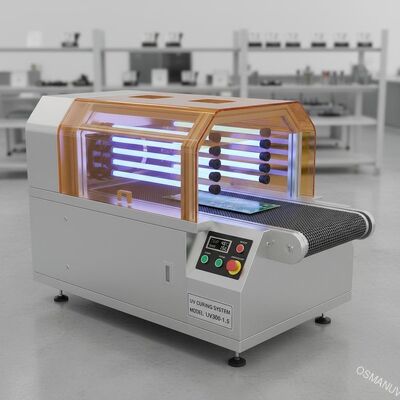 300mm ماشین درمان UV طول موثر برای 1.5mm تخته نازک