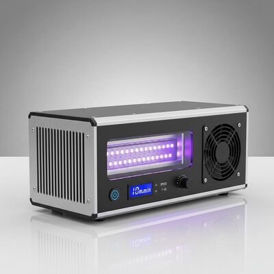 ماشین خشک کن UV LED 100W با خنک کننده هوا برای سرعت خشک کردن با عملکرد بالا 1-10m / min