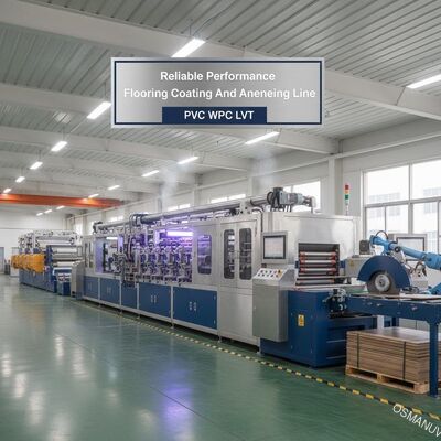عملکرد قابل اعتماد و دقیق مهندسی پوشش کف و خط آنلینگ برای PVC WPC LVT