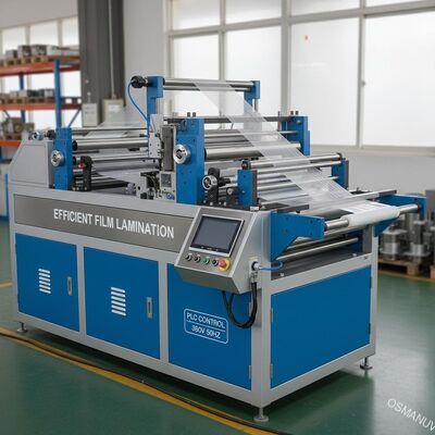تجهیزات لامیناسیون فیلم با کنترل PLC 380V 50HZ