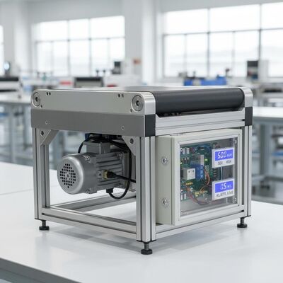 ماشین کمربند حمل کننده کنترل شده توسط PLC با موتور سرو ظرفیت 50kg/h