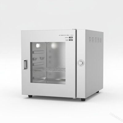 فر گرمای ثابت حرفه ای 1000W با ابعاد بیرونی 600mm X 600mm X 800mm