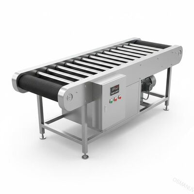 ماشین انتقال خودکار کمربند ناقل با ویژگی 2m * 0.6m * 1.5m 50kg / h